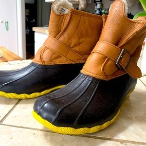 Sperry for J Crew Collab Size 9 Ankle Boot.